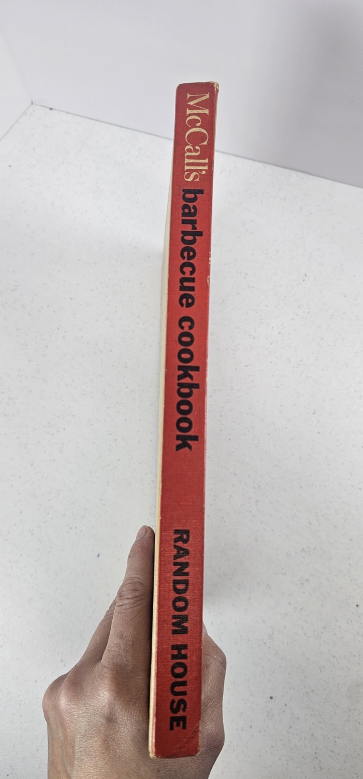 McCall’s Barbecue Cookbook 1965 Vintage Grill Recipes Random House 132 Pages