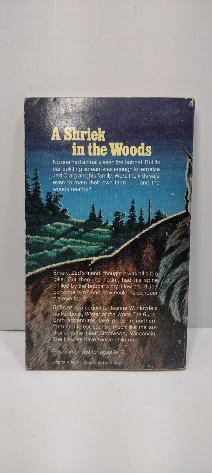 BOBCAT by Jeanne Hovde 1978 Paperback
