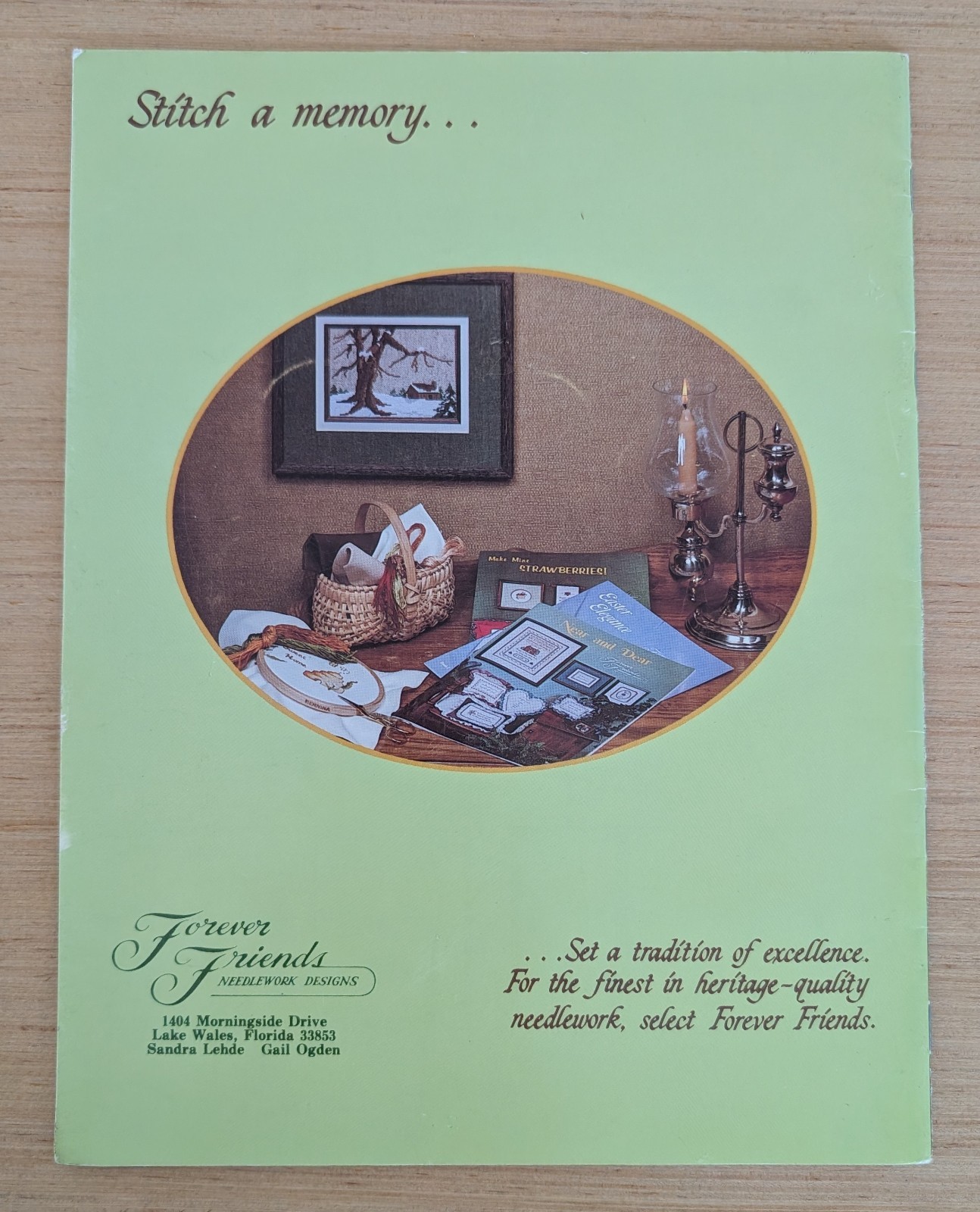 Love & Bloom by Forever Friends Needlework Designs Booklet 1982