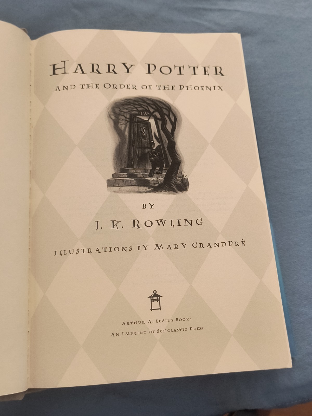 Harry Potter & the Order of the Phoenix 1st Ed. with errors