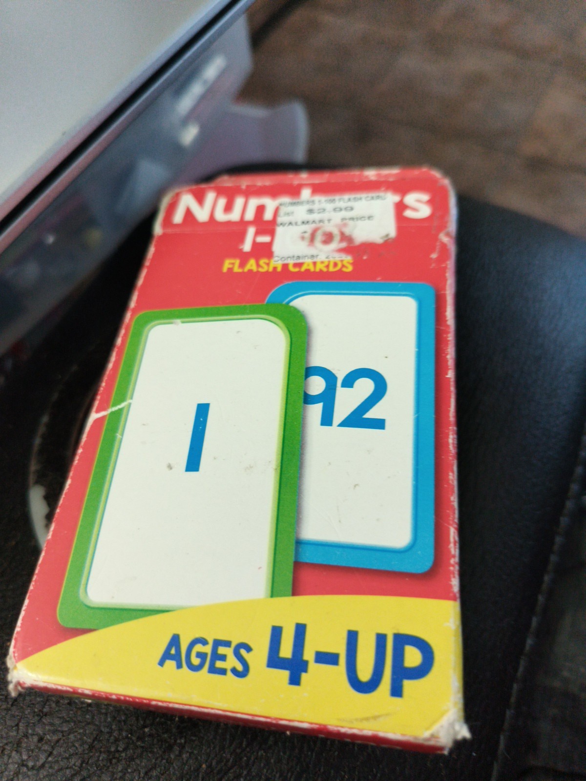 School Zone Numbers 1-100 Flash Cards by School Zone (2019, Cards,Flash Cards)