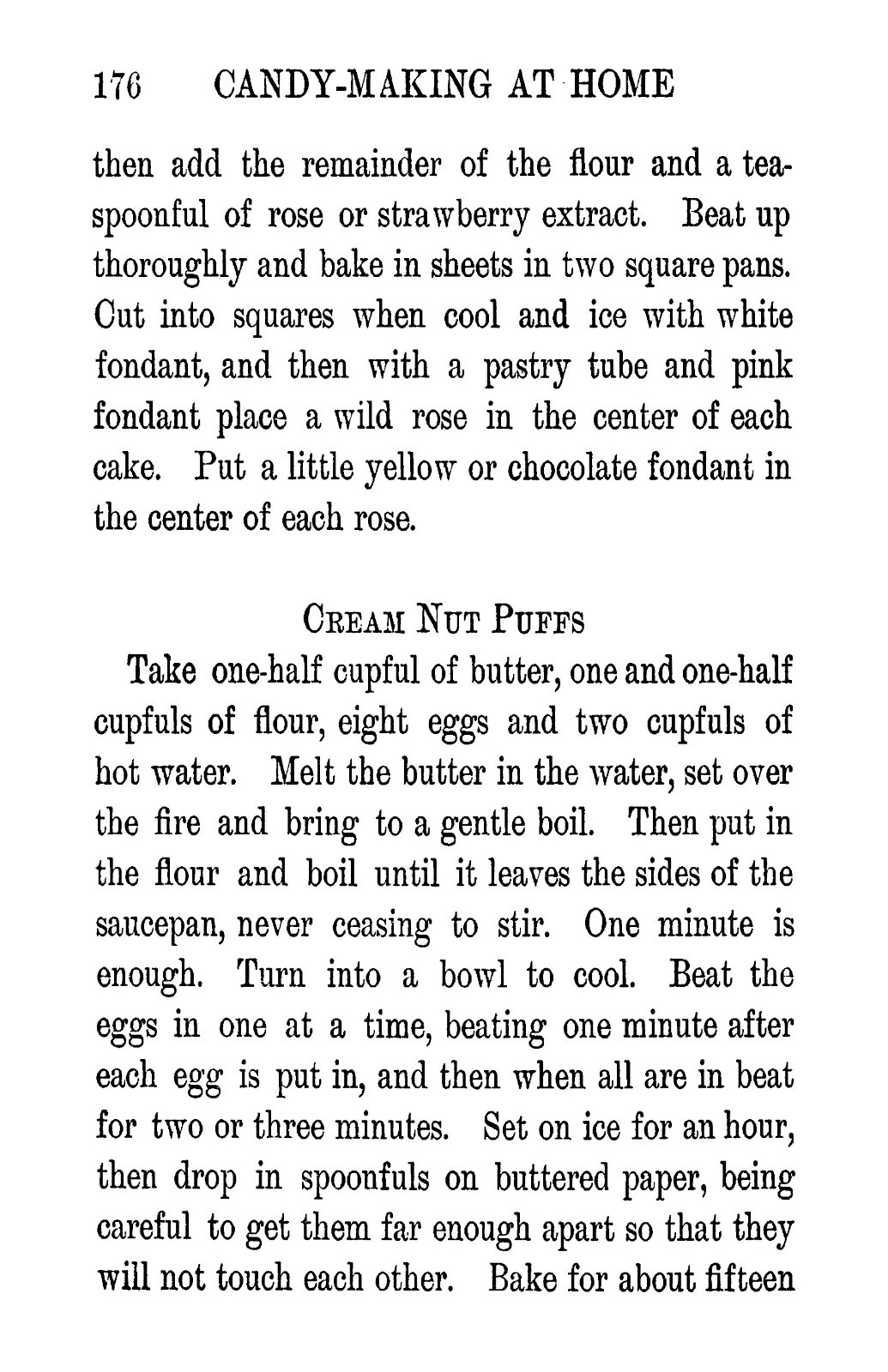 1915 Candy Making At Home Vintage Cook Book 188 Pages