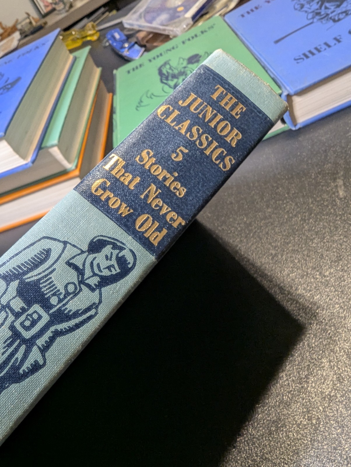 Lot of 6 Collier’s Junior Classics Young Folks Shelf of Books 1959 2,3,5,6,7 & 9