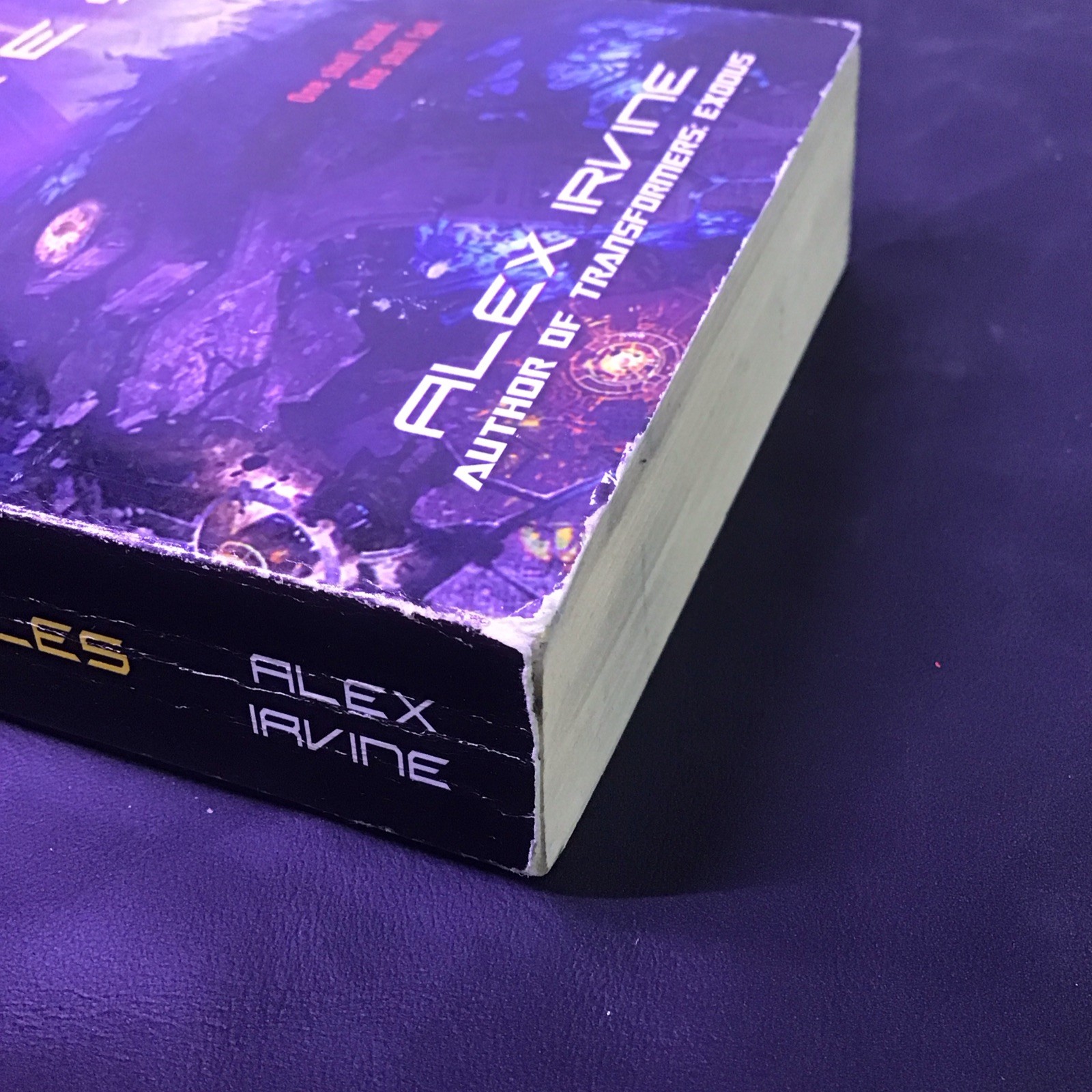 Transformers: Exiles by Alex Irvine Del Ray Books 2011 Mass Market Edition Fair