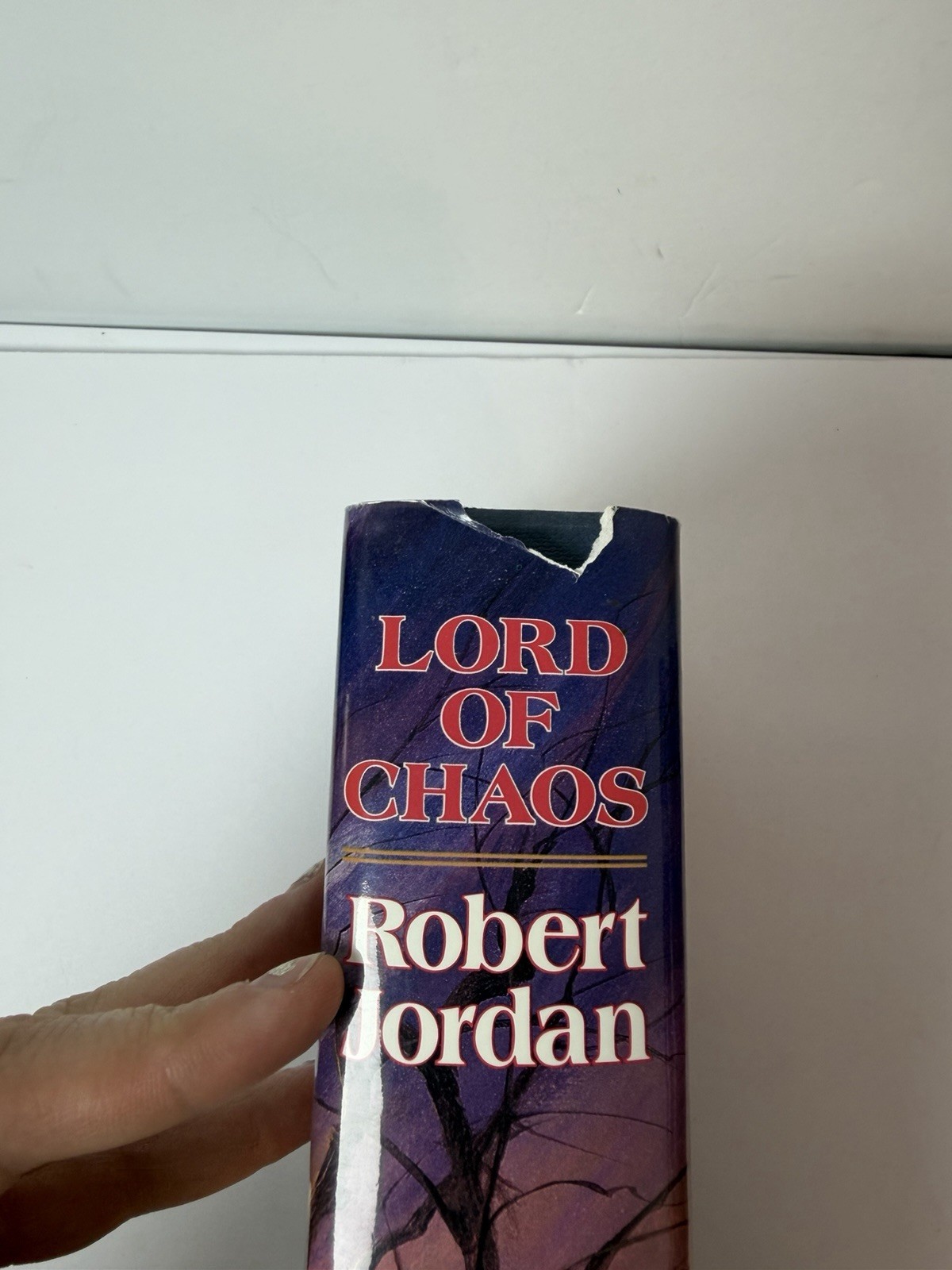 Lord of Chaos by Robert Jordan 1st Edition/1st Print HC Wheel of Time
