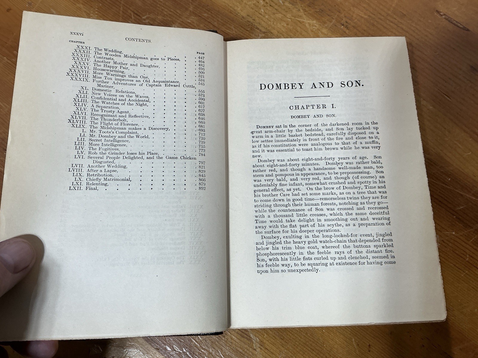 DOMBEY & SON the Works Of Charles Dickens Oliver 1878 Deluxe Edition Jefferson