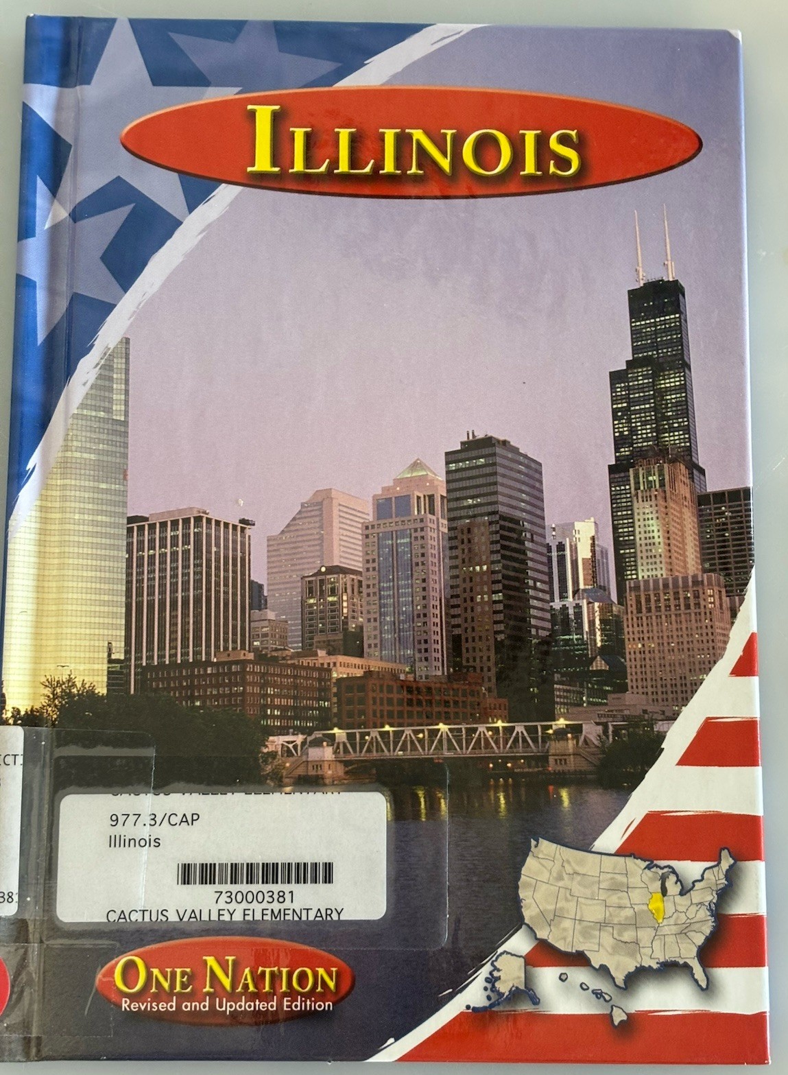 3 Capstone One Nation Books Ohio Illinois Indiana