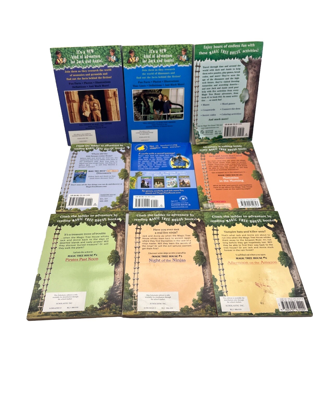 HUGE Lot of 57 The Magic Tree House Series Books Not Complete Set Most SC 1 HC