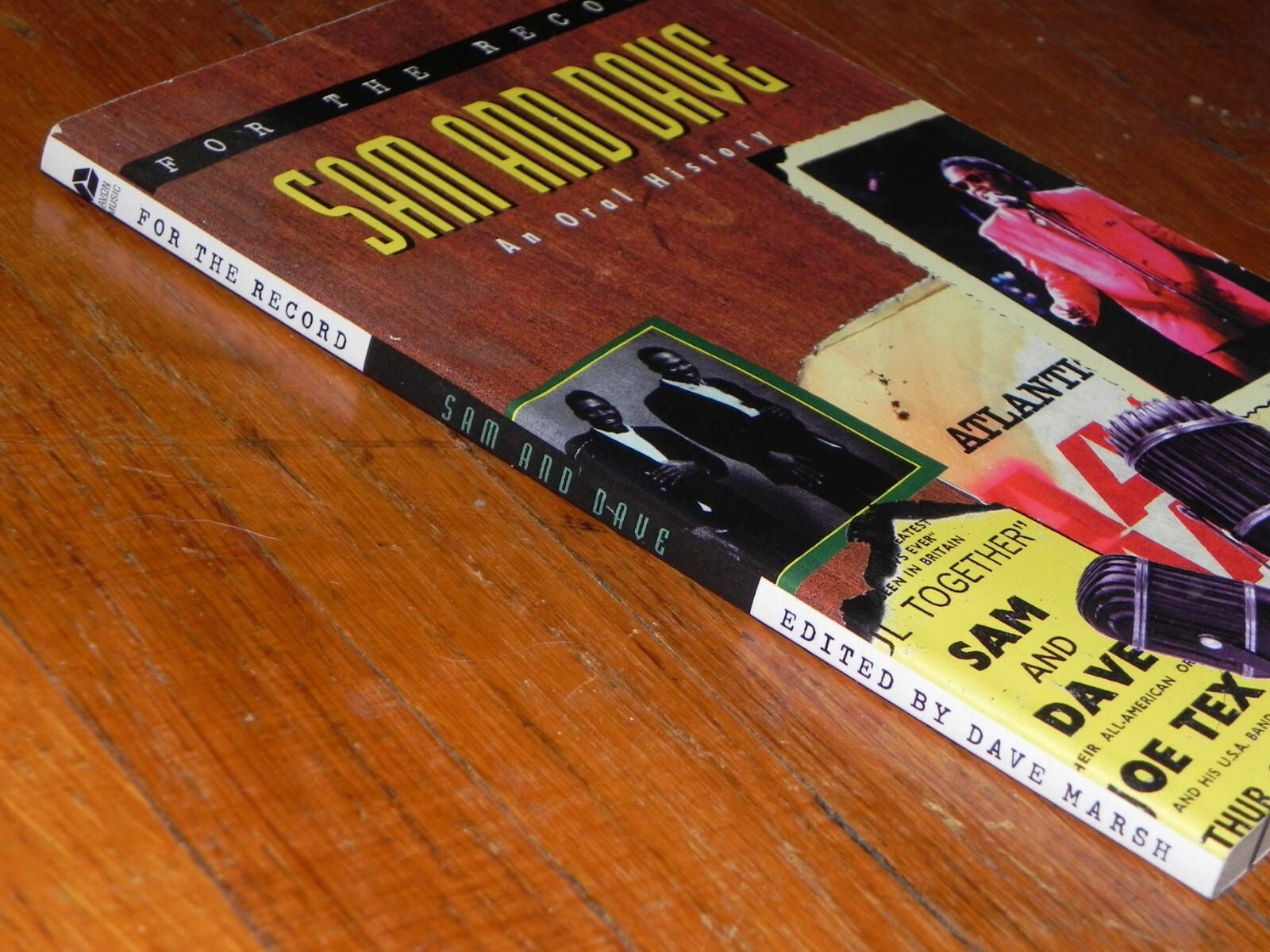 SIGNED Sam and Dave An Oral History SAM MOORE Stax Records Soul Man 1998 RARE