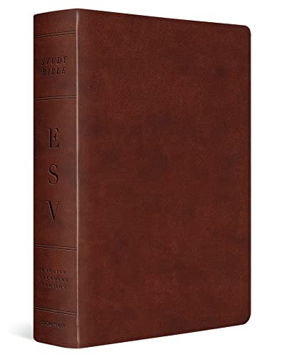 ESV Study Bible TruTone Chestn – VERY GOOD