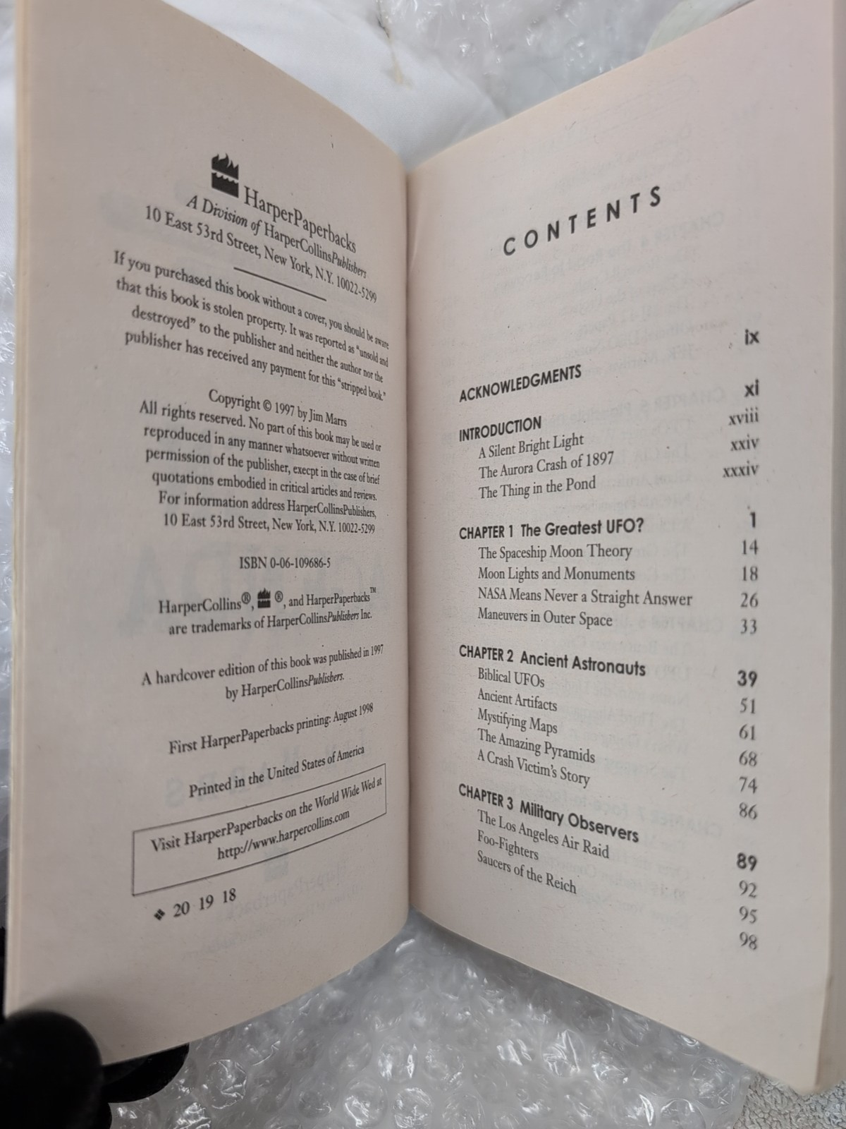 6 Vols! RULE BY SECRECY Jim Marrs + Alien Agenda + THE DAY AFTER ROSWELL 6 Vols!