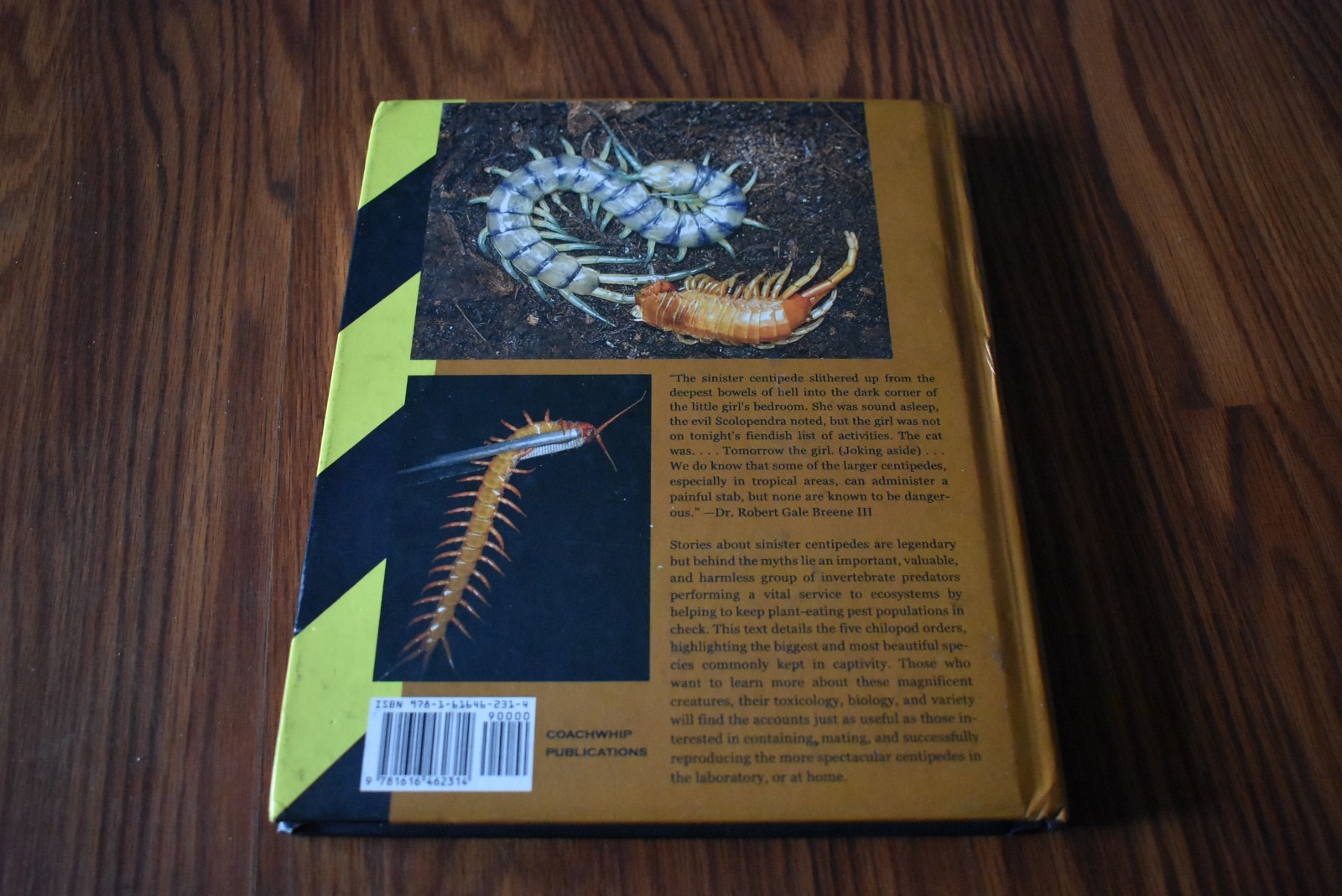 Centipedes in Captivity: The Reproductive Biology and Husbandry of Chilopoda