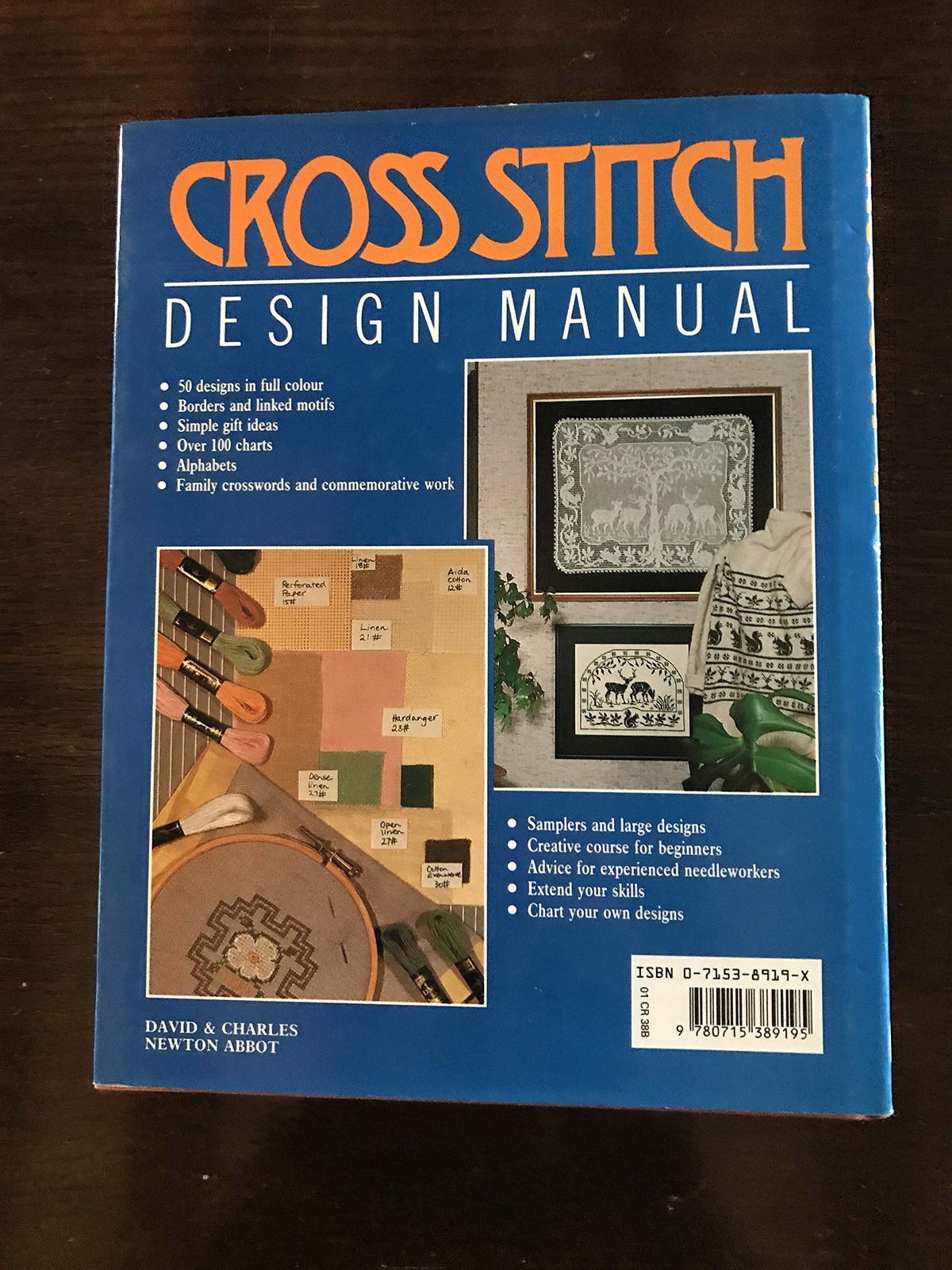 Cross stitch design manual