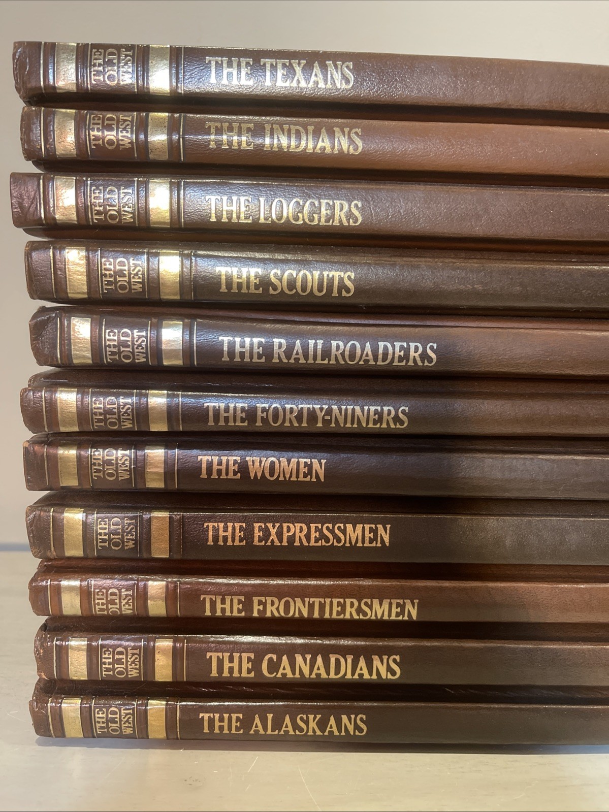 Lot of 22 hardcovers: Time Life Books THE OLD WEST Series
