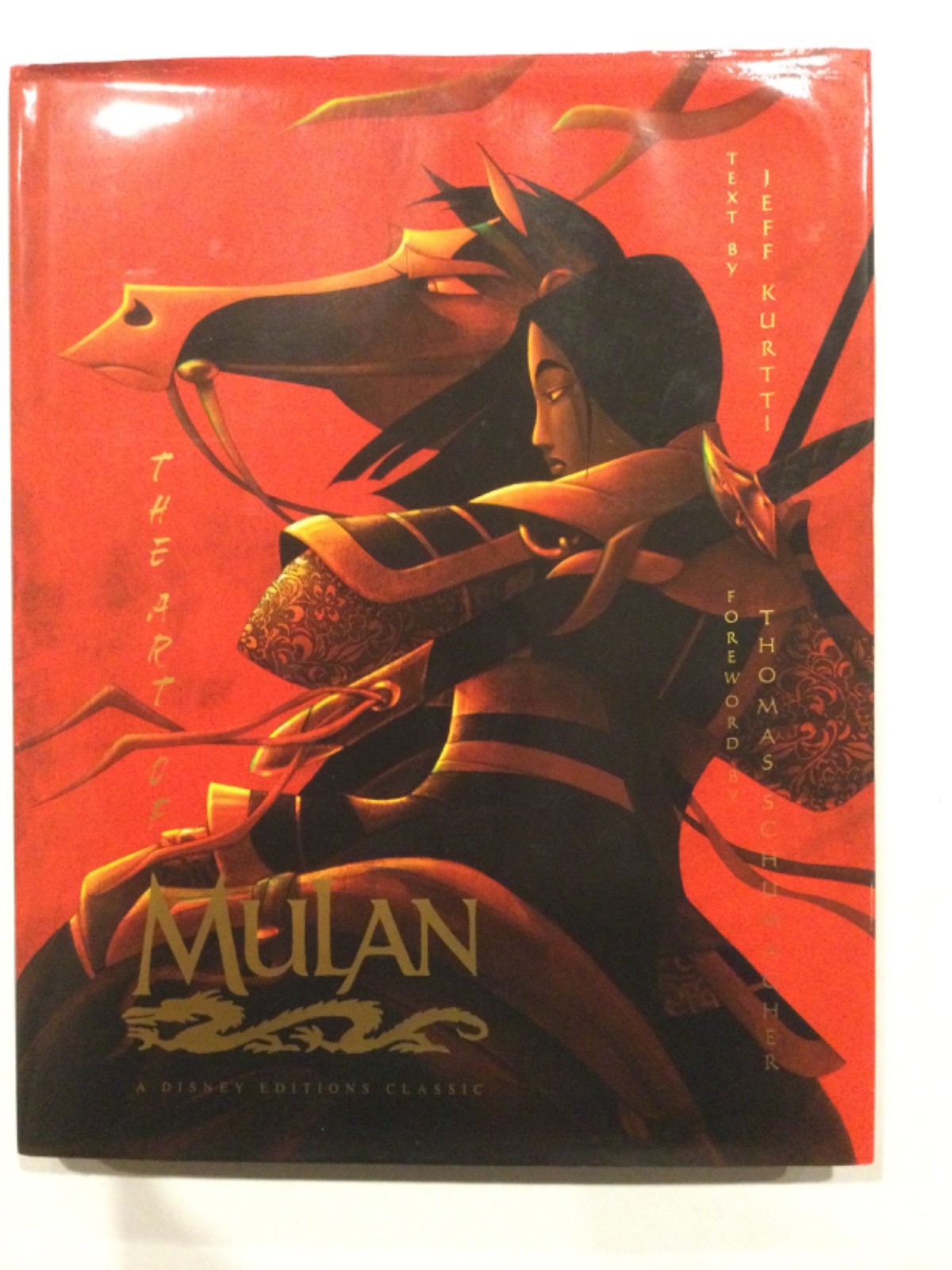 The Art of Mulan A Disney Editions Classic Deluxe Hardcover Book