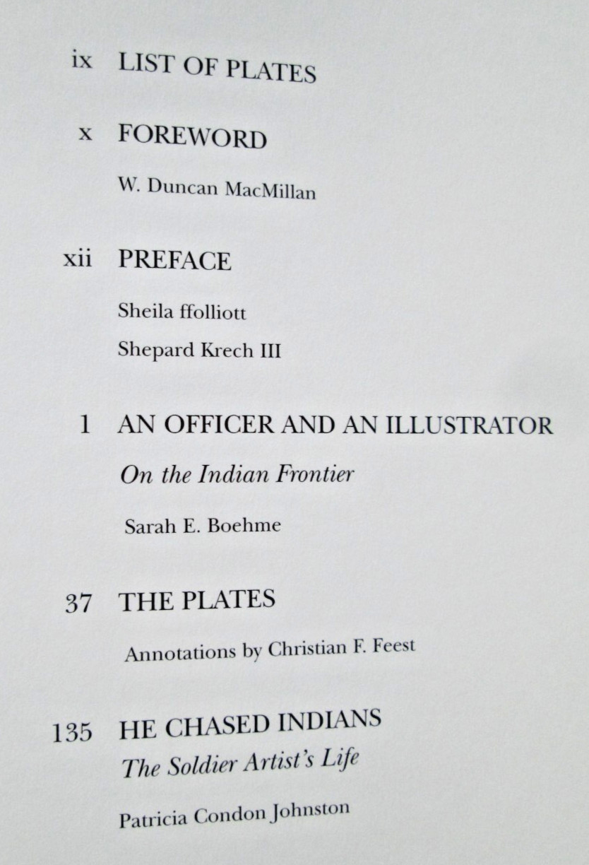 Seth Eastman A Portfolio of North American Indians by Patricia Condon HCDJ 1995