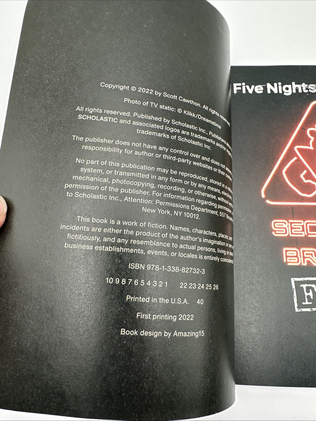 The Security Breach Files: An AFK Book (Five Nights at Freddys) 2022 PB