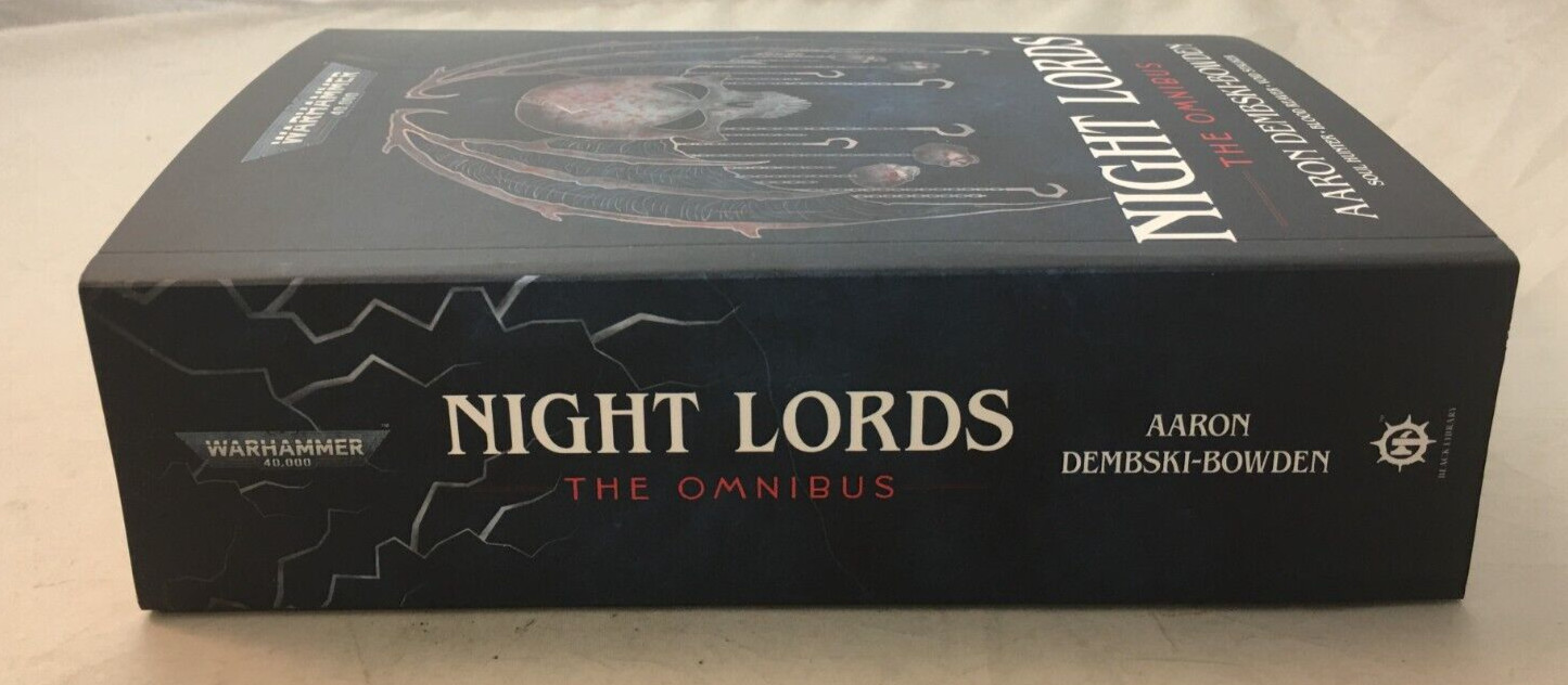 Night Lords: The Omnibus by Aaron Dembski-Bowden -Warhammer 40k -2021, Paperback