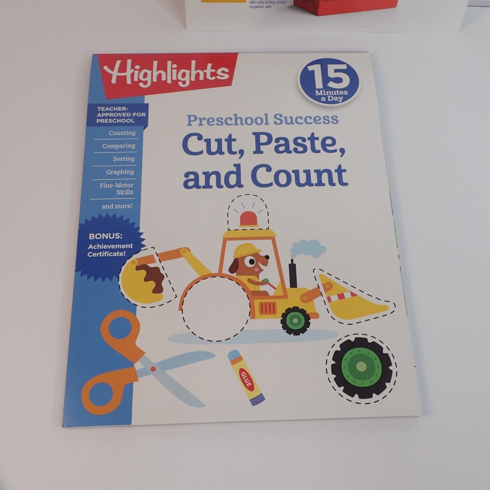 Highlights 15 Minutes A Day Preschool My Learning Box Lot of 2 Months + Bonus!