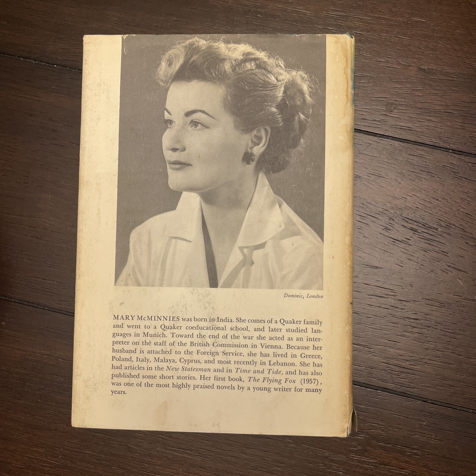 The Visitors By Mary McMinnies, 1958, Published By Harcourt, Brace And Company