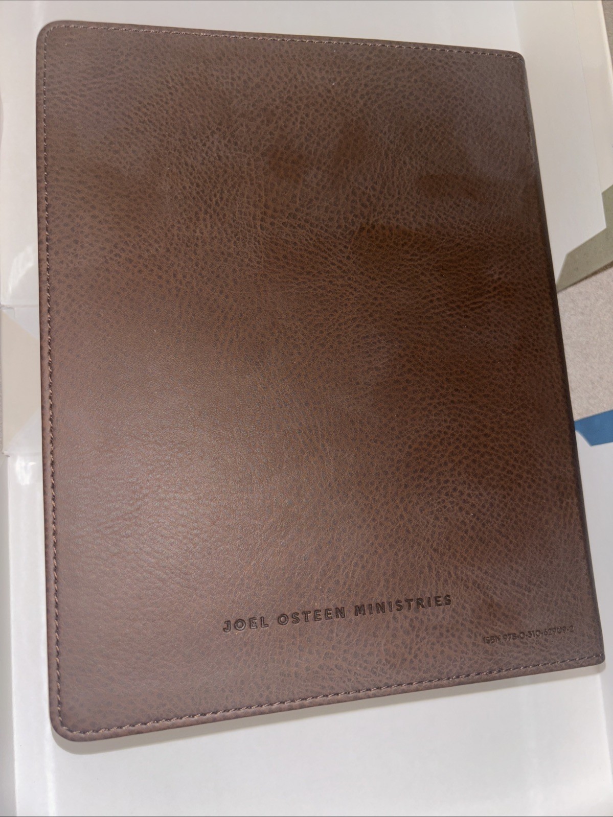 NIV Journal The Word Bible Large Print Open Box Joel Osteen Ministries