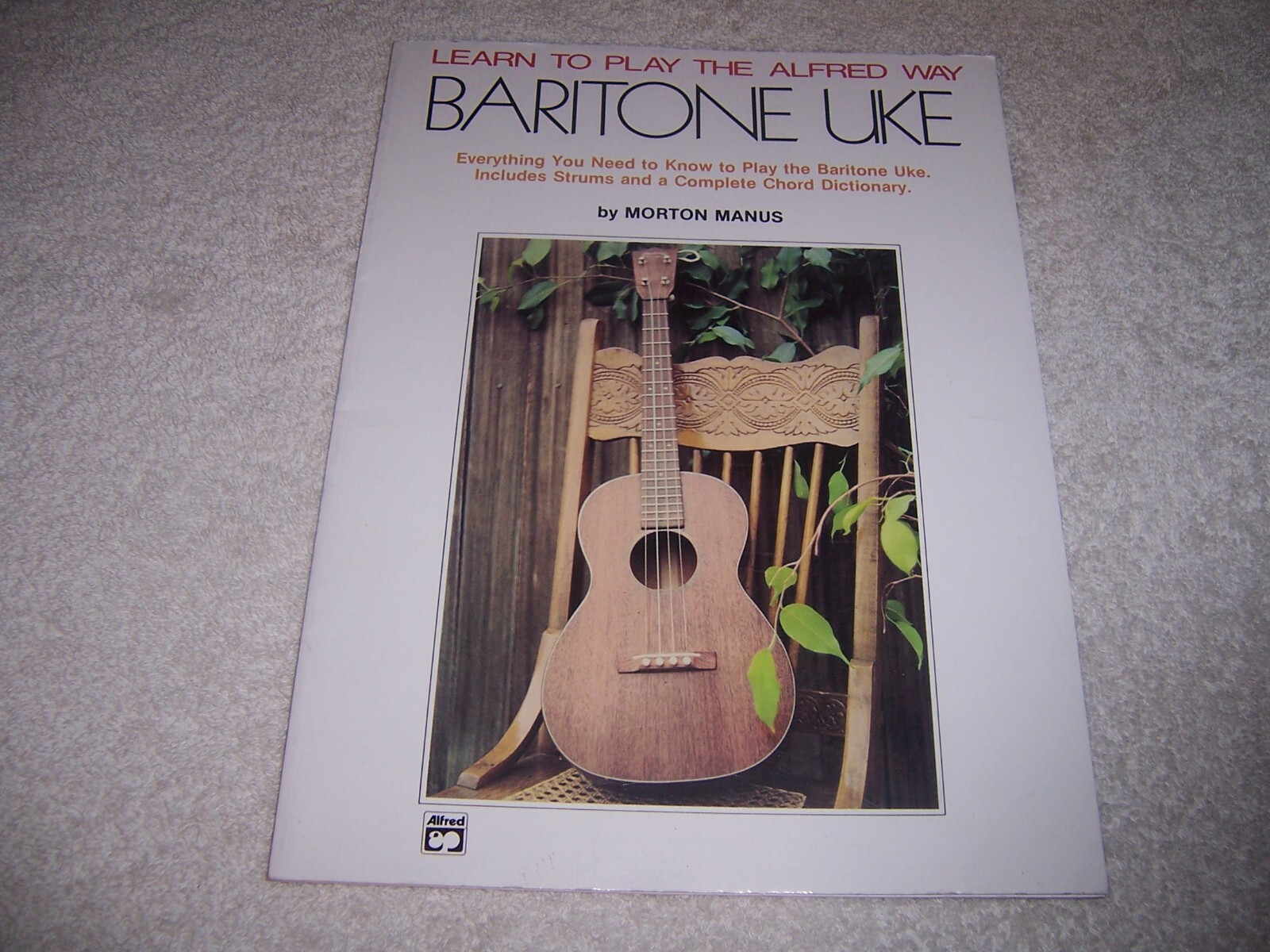 Baritone Uke Learn to Play the Alfred Way Morton Manus pb Ukulele