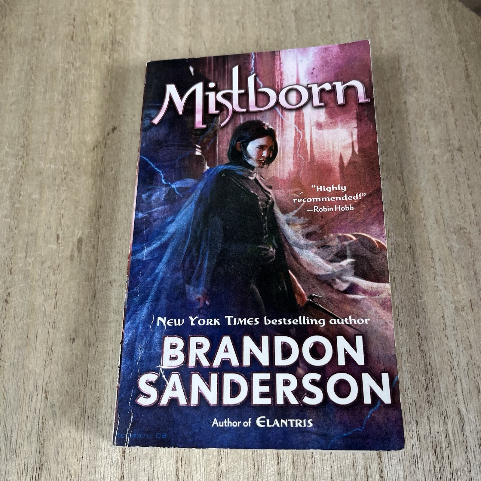Mistborn Trilogy 1-3 Brandon Sanderson Paperback Books Mass Market
