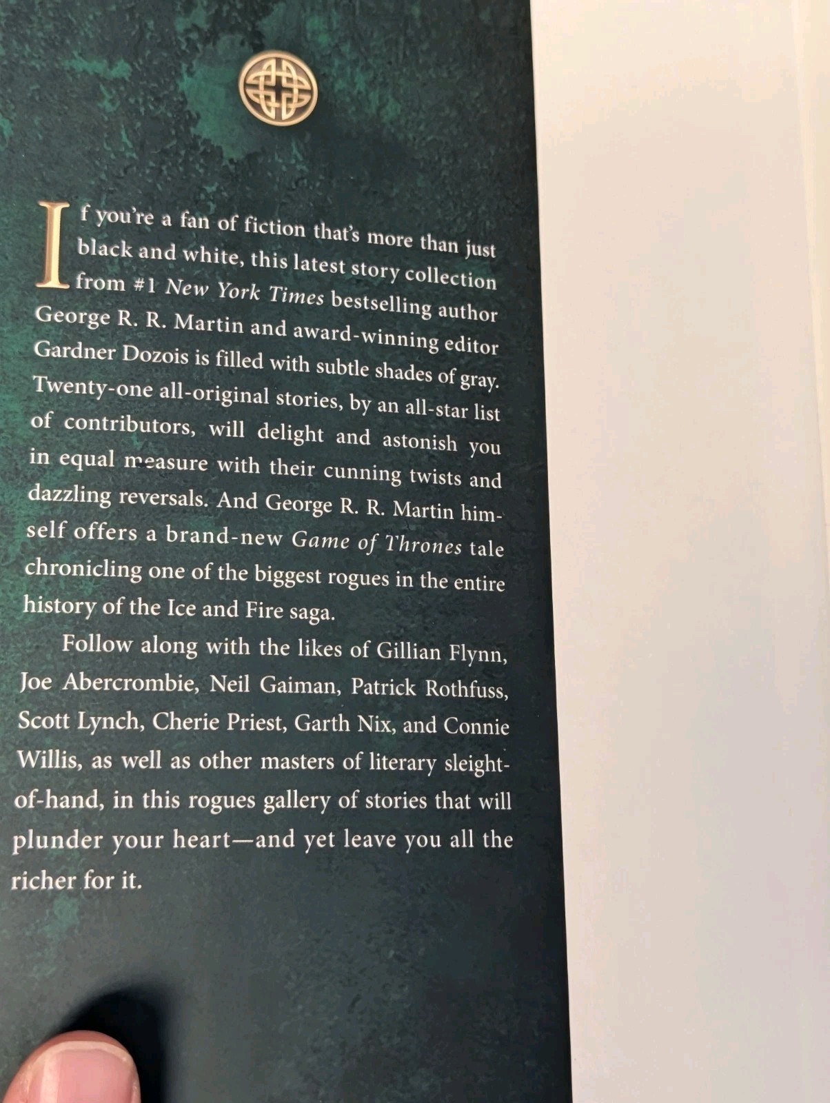🗡️George RR Martin ROGUES Signed Bantam Hardcover Anthology 1st Appearance