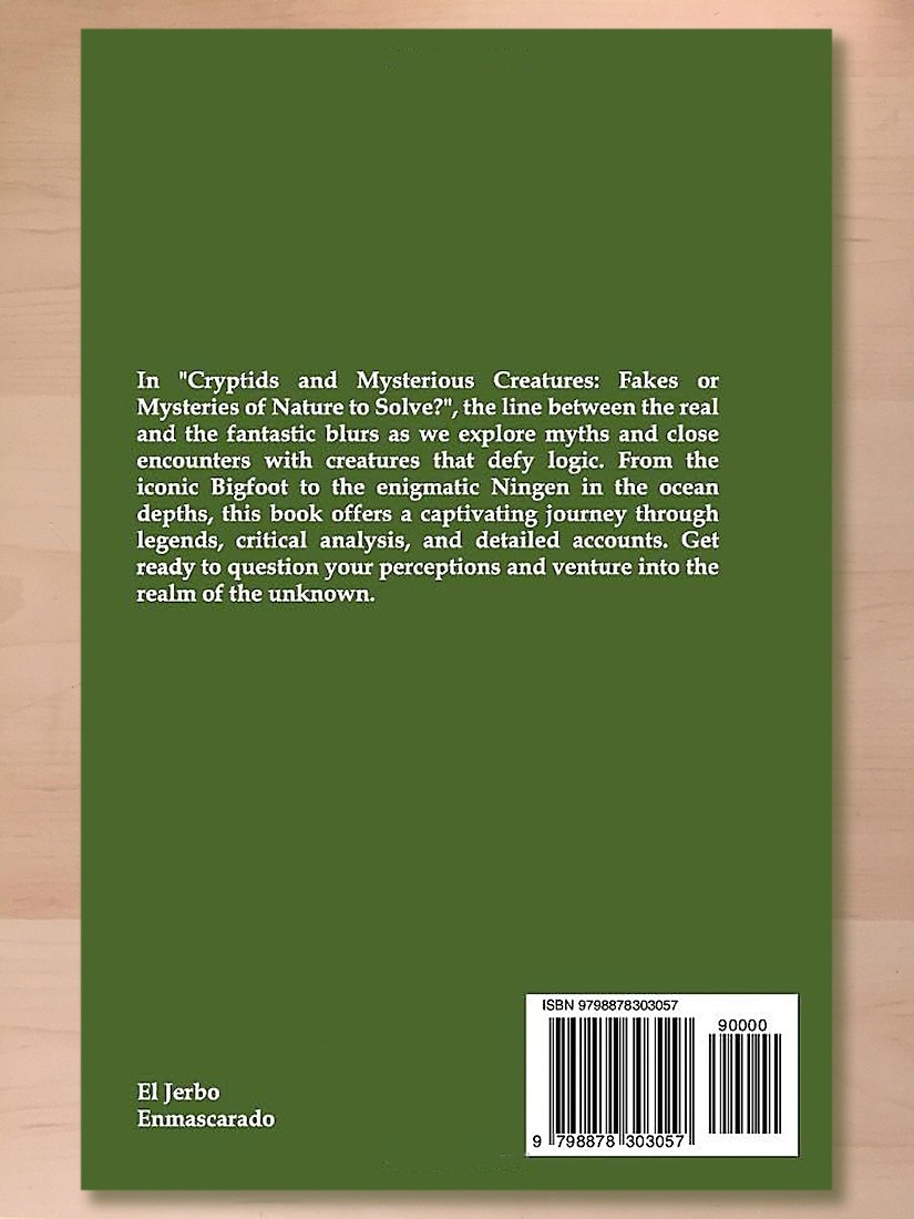 Cryptids and Mysterious Creatures by Magnus Olivier (2024 Paperback); Brand New