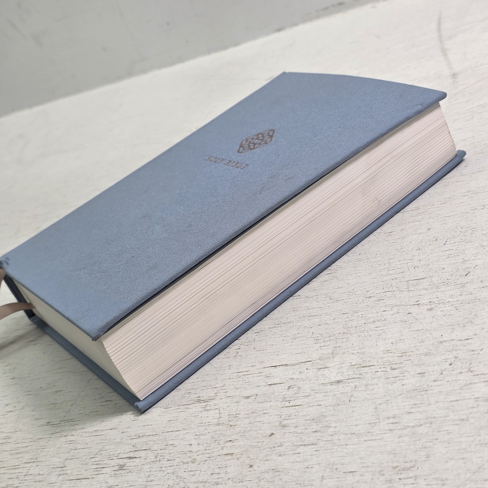 NRSV Catholic Bible Press Blue Note Taking Journal Cloth Board Canvas Hardcover