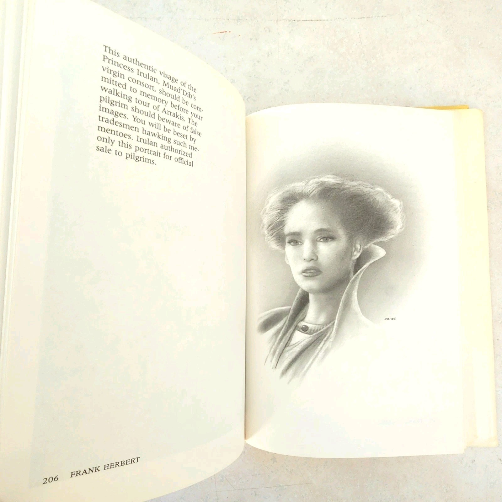 EYE Frank Herbert 1st Book Club Ed 1985 HC Early Printing Jim Burns Art RARE