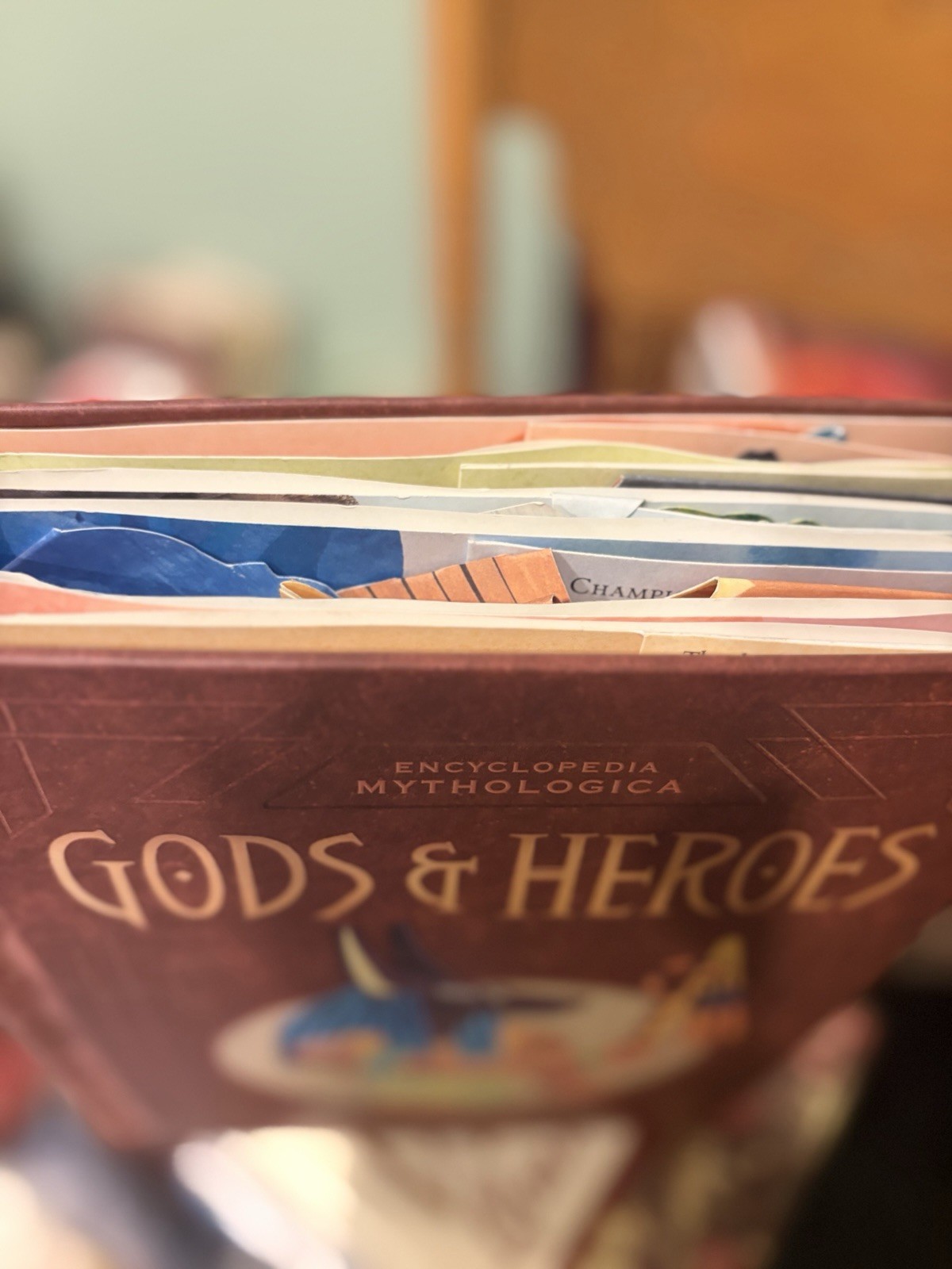 Encyclopedia Mythologica: Gods and Heroes Pop-Up by Reinhart And Sabuda Pop Up
