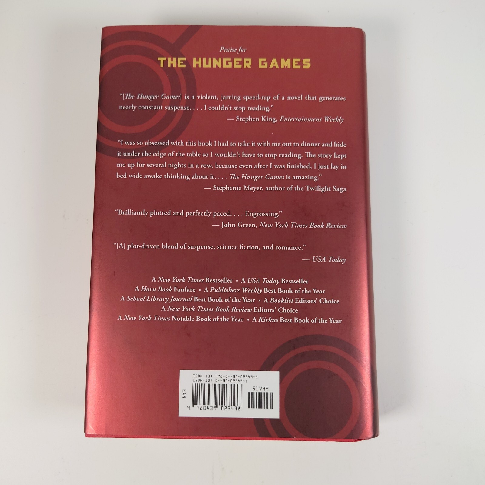 THE HUNGER GAMES CATCHING FIRE by Suzanne Collins 2009 1ST Edition