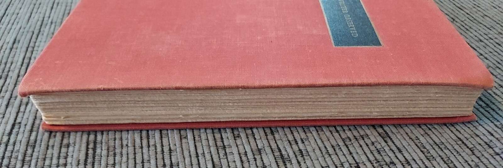 First Edition The Writer Observed by Harvey Breit 1956 Hardback Hemingway
