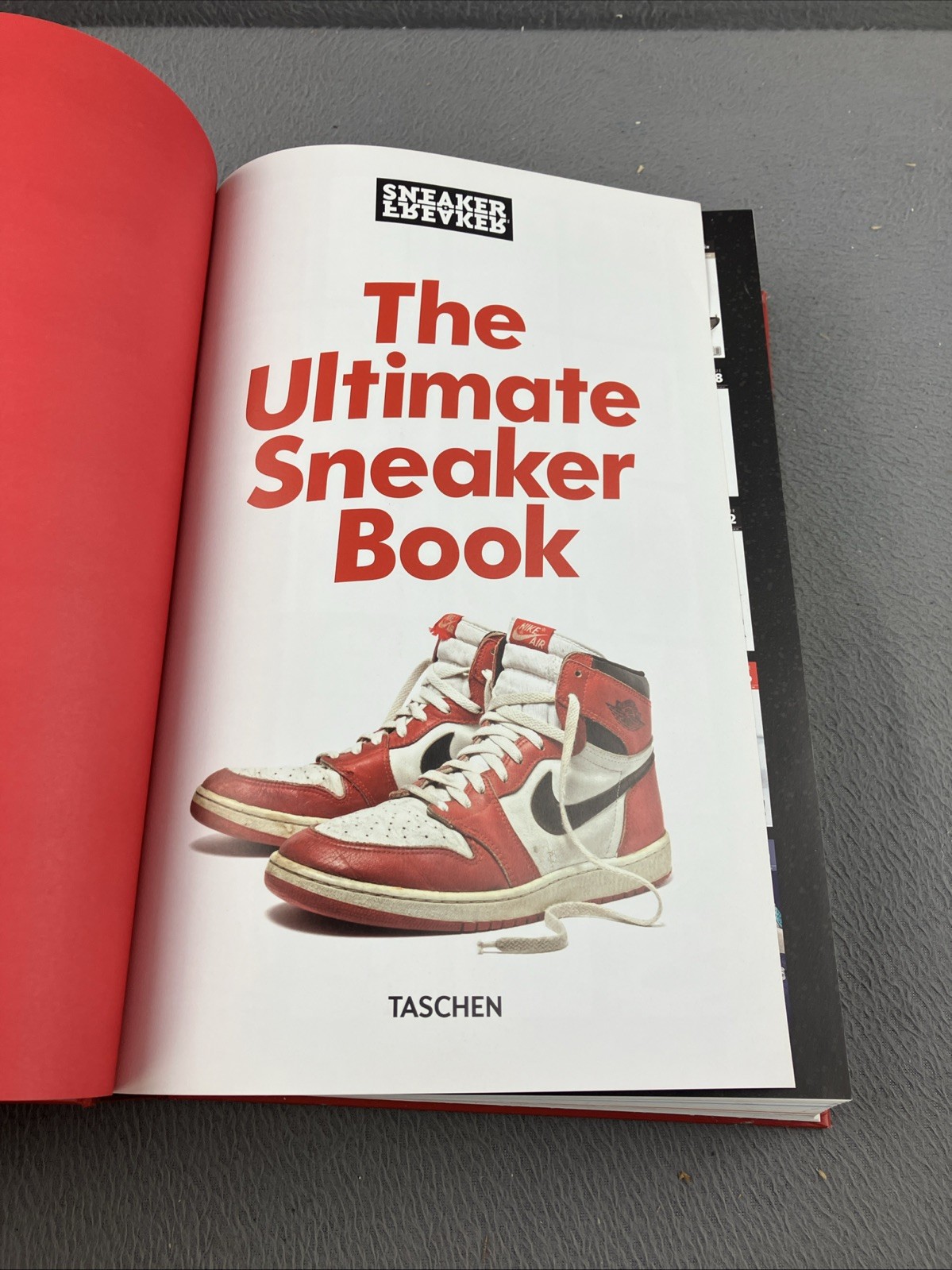 The Ultimate Sneaker Book by Taschen Sneaker Freaker Hardcover Coffee Table
