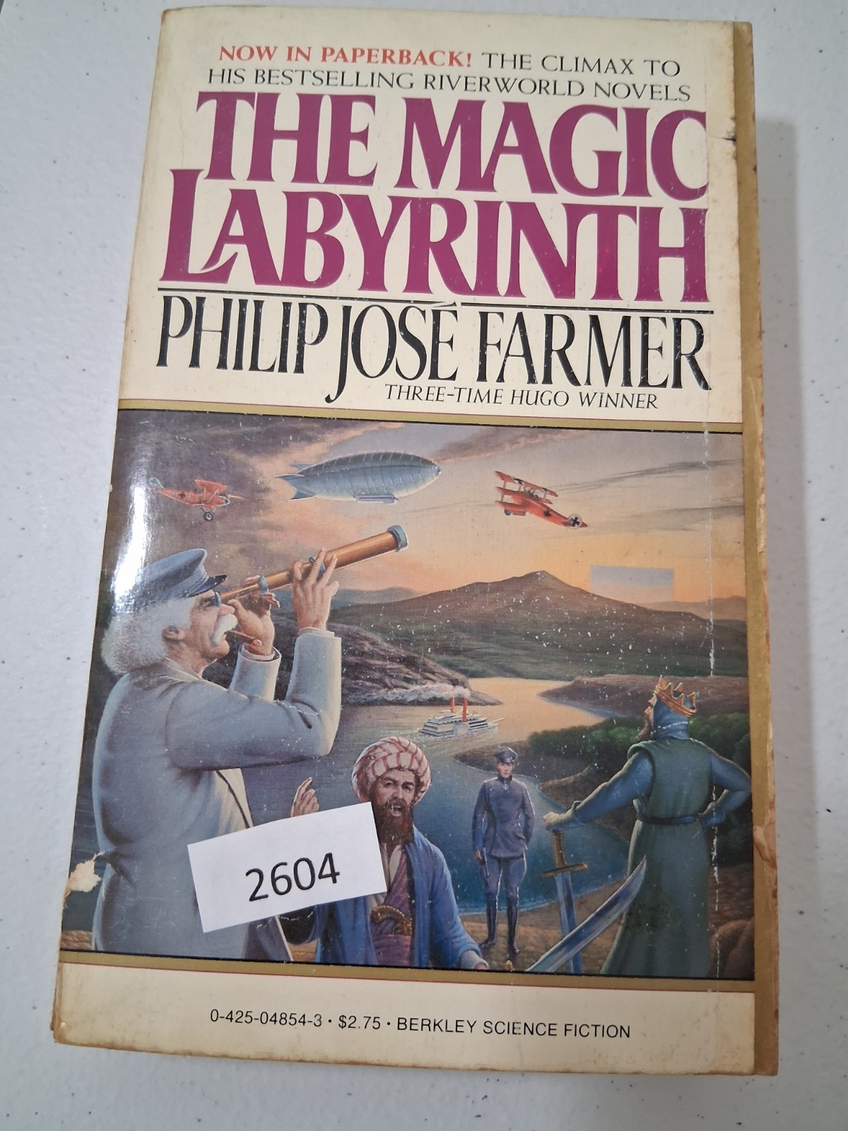 Vintage Lot of 5 Science Fiction/Fantasy Books by Philip Jose Farmer bc25 2604