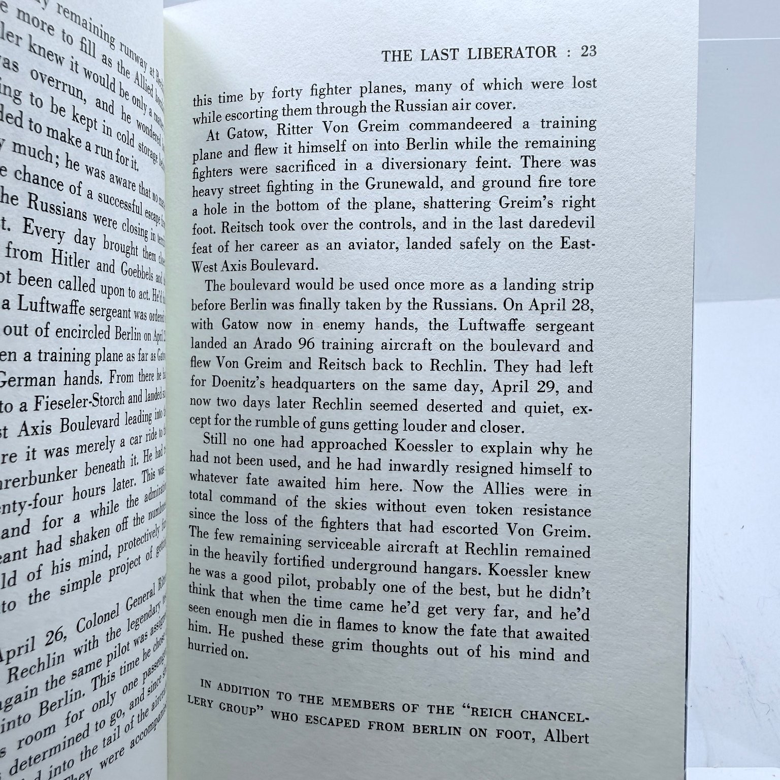 The Last Liberator John Clive 1980 First Printing Delacorte Press Novel WWII