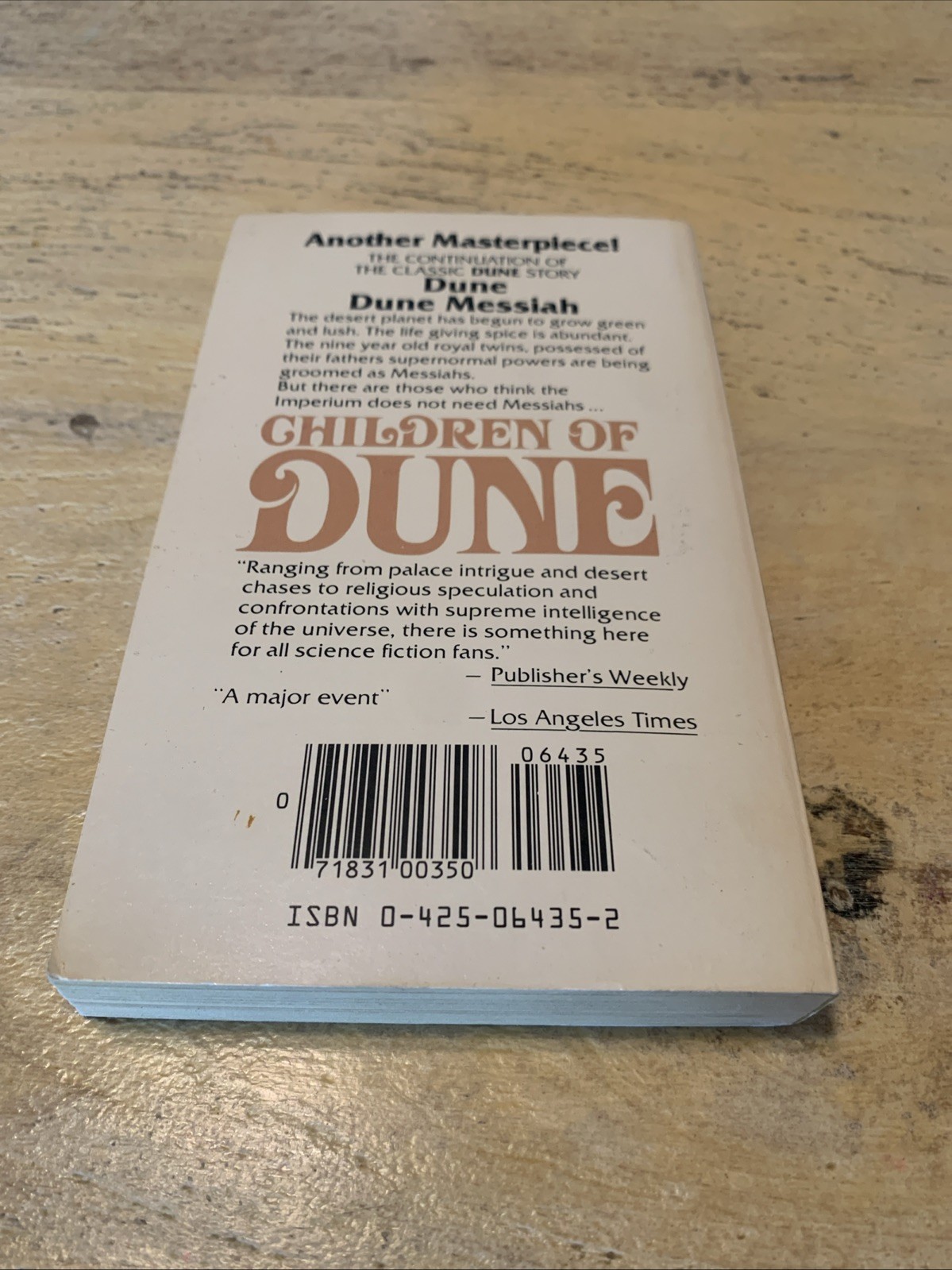 Children of Dune by Frank Herbert (1984, Trade Paperback)