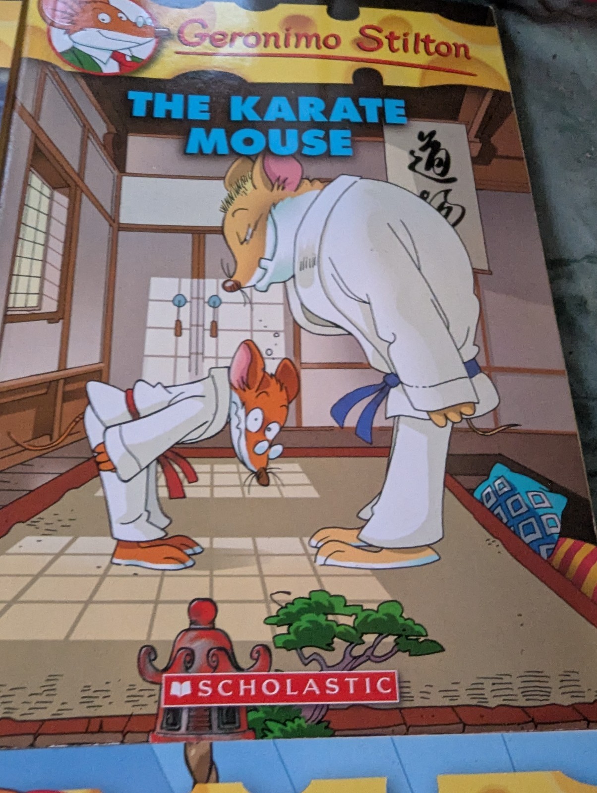 Geronimo Stilton Books lot 8 Scholastic Great For Summer Reading!