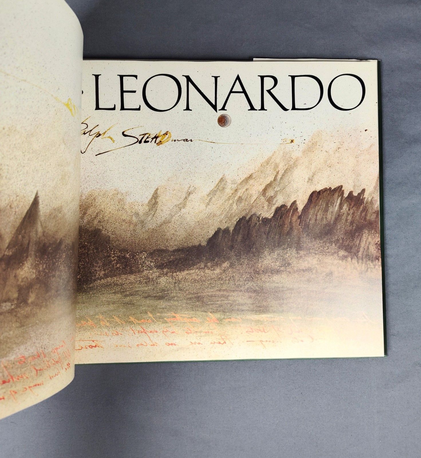 I, LEONARDO *First Edition* 1983 Hardcover DJ Art Book VG+ Ralph Steadman