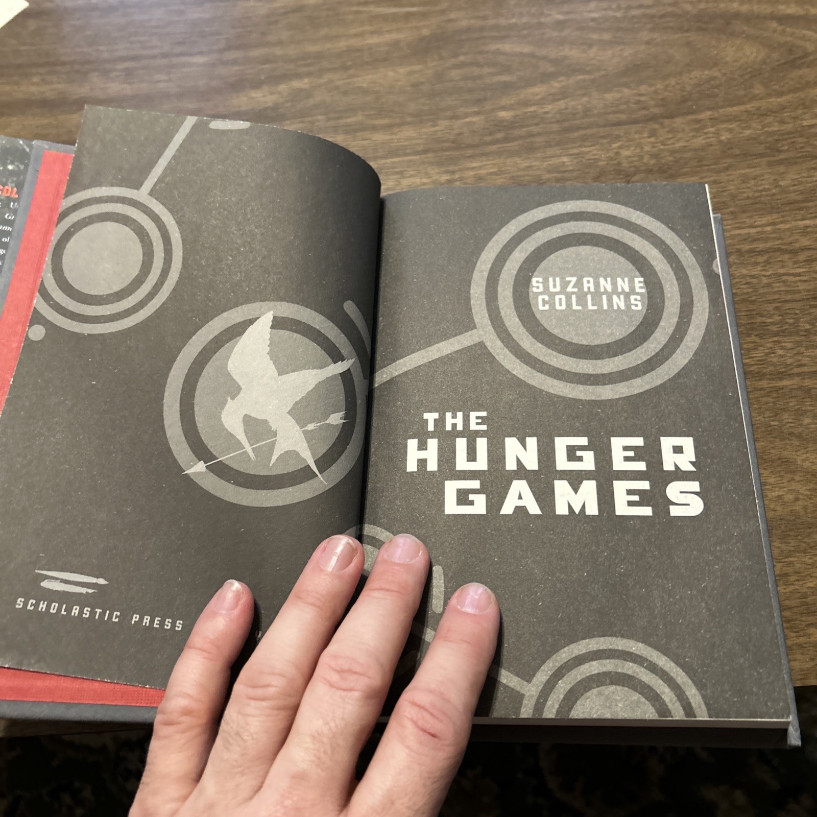 The Hunger Games Suzanne Collins First Edition 2008 Hardcover