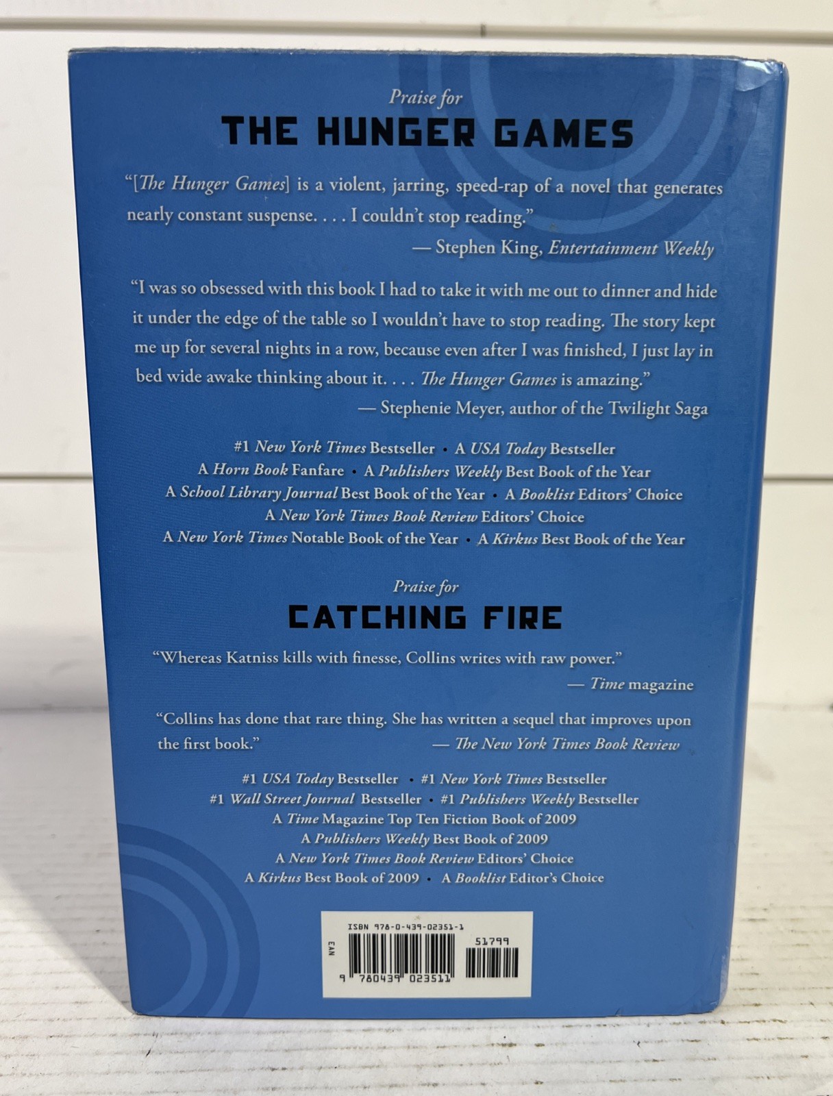 Suzanne Collins Hardcover Set The Hunger Games – Catching Fire – Mocking Jay