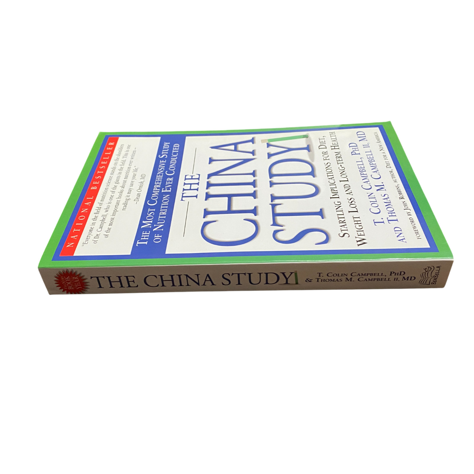 The China Study: The Most Compre- paperback, 9781932100662, Thomas Campbell, new