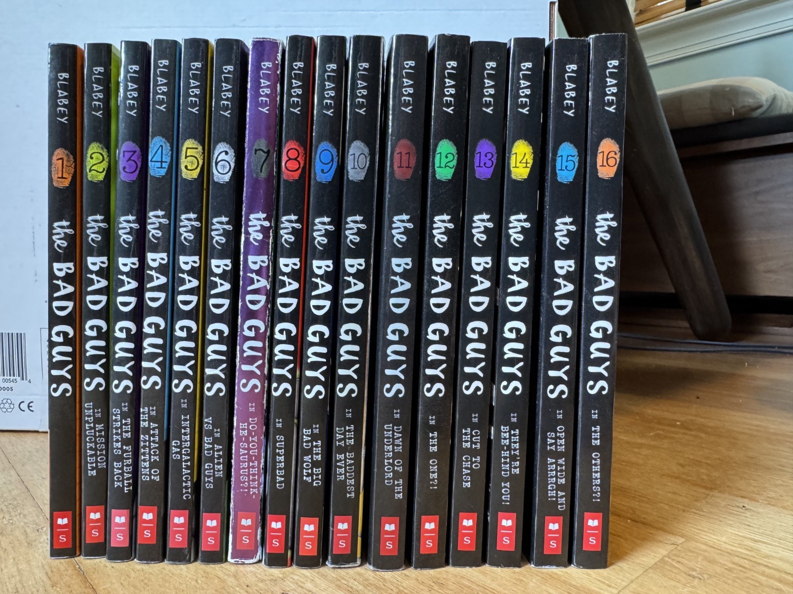 The Bad Guys Books 1-16 Complete Set Aaron Blabey Scholastic Good Condition Free