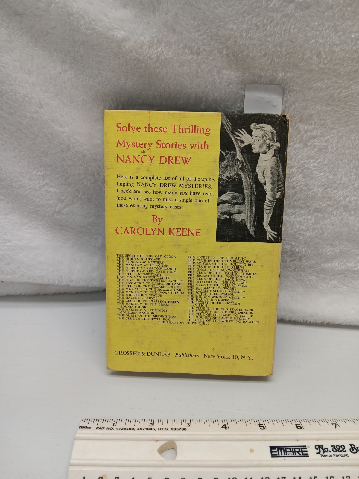 Nancy Drew Mystery Stories The Hidden Window Mystery 1956