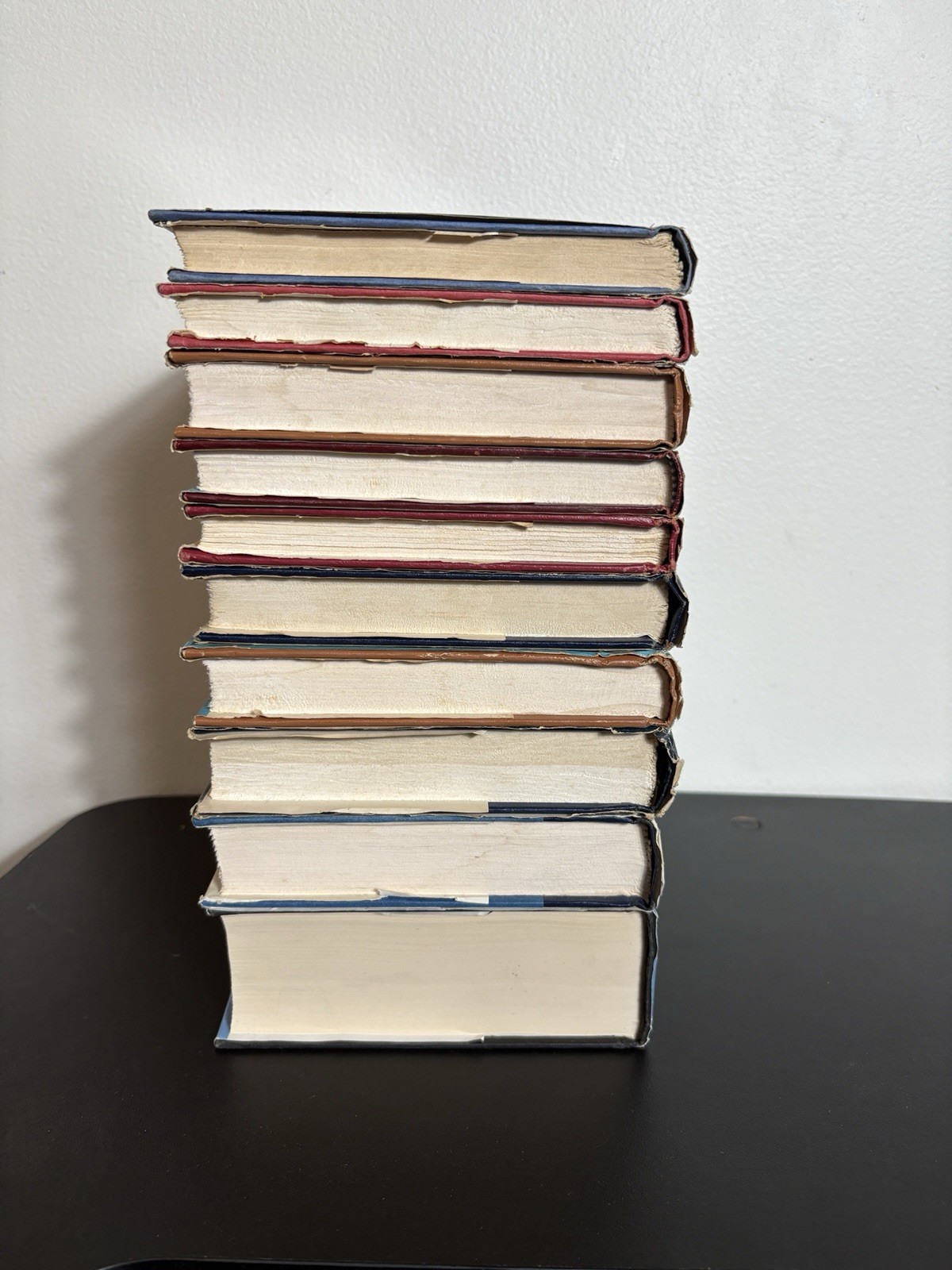 Vintage 70s & 80s Science Fiction Sci-Fi Book Lot of 10 HC, assorted authors