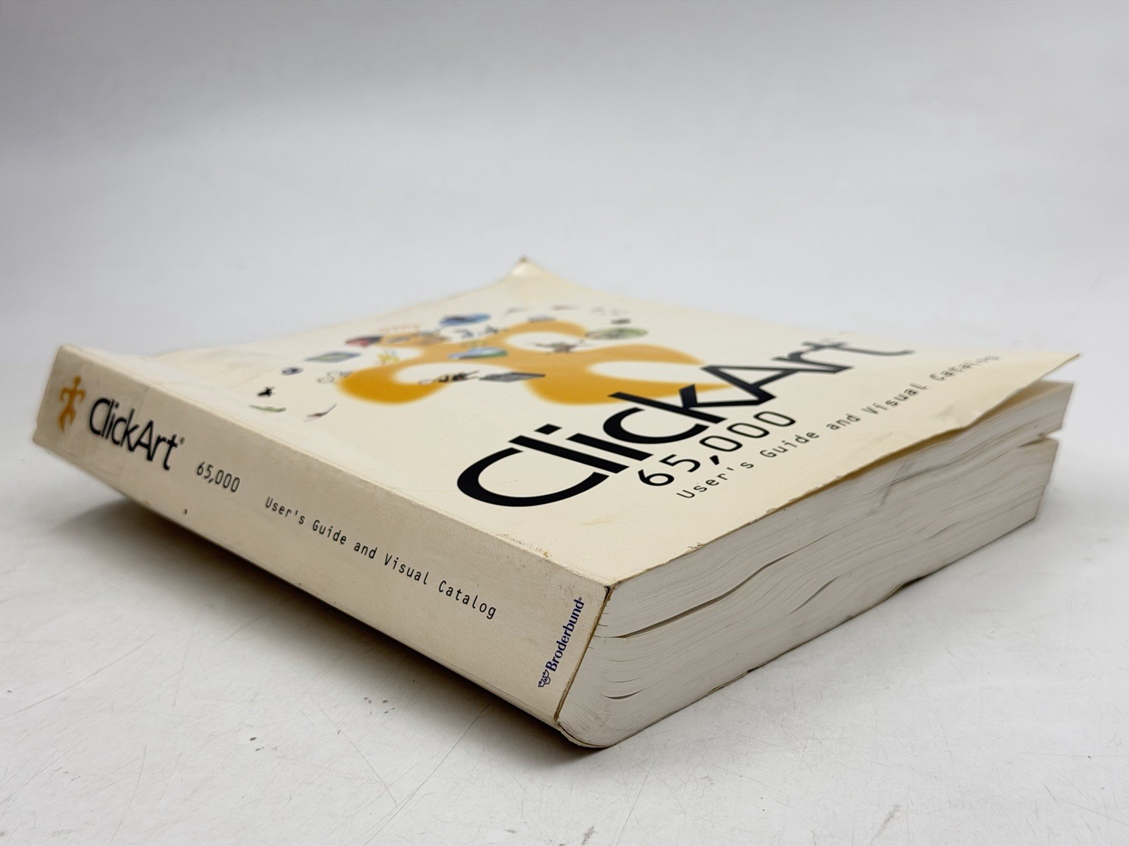 Click Art 65 000 Users Guide and Visual Catalogue Paperback Book 1997 W/CD’S
