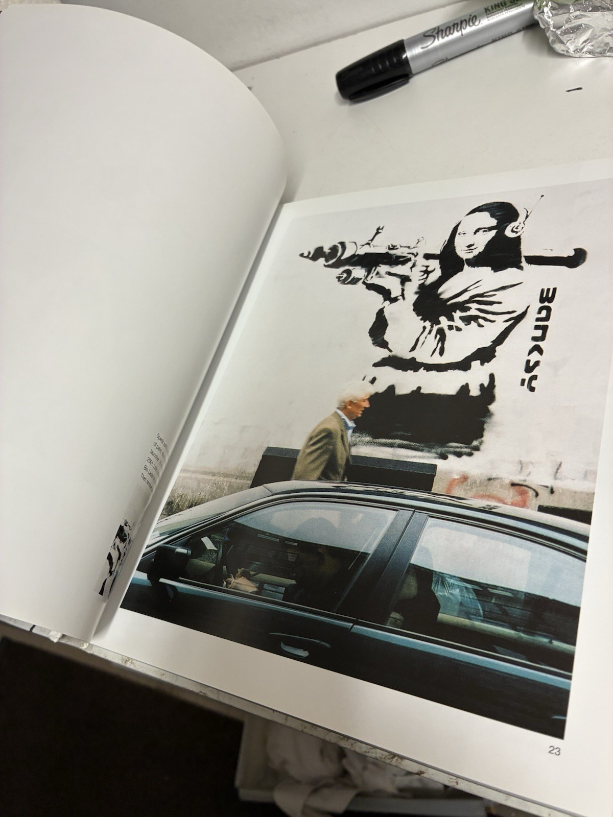 Wall and Piece Banksy Hardcover 2005 Century UK Street Art Graffiti Book
