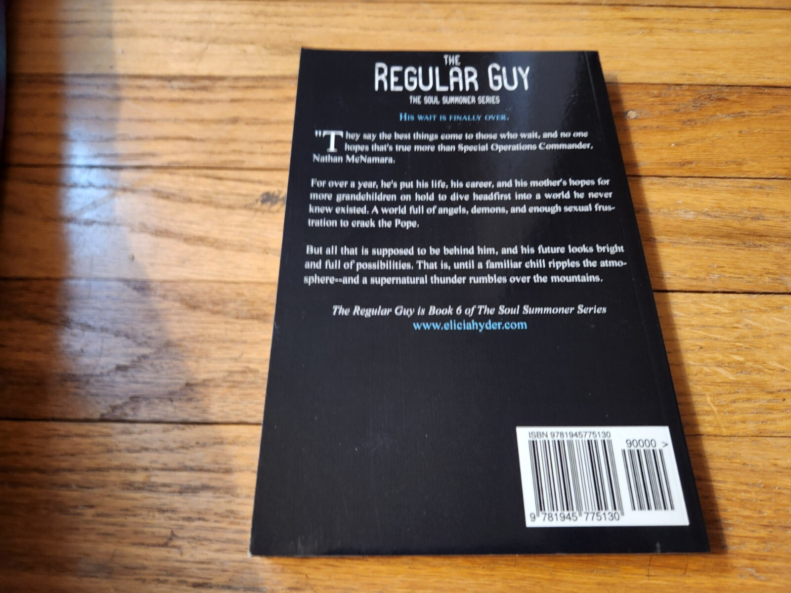 Elicia Hyder SIGNED The Regular Guy Nathan McNamara 2018 First Edition COA