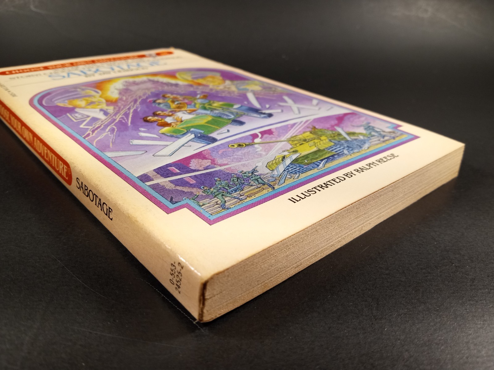 Sabotage Choose Your Own Adventure #38 1st Print Vintage 1984 CYOA